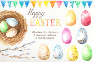 Easter Watercolor Collection: A Fresh Illustration Boost for Content Creators