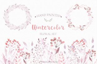 Watercolor Floral Set: A Versatile Illustration for Small Business Branding